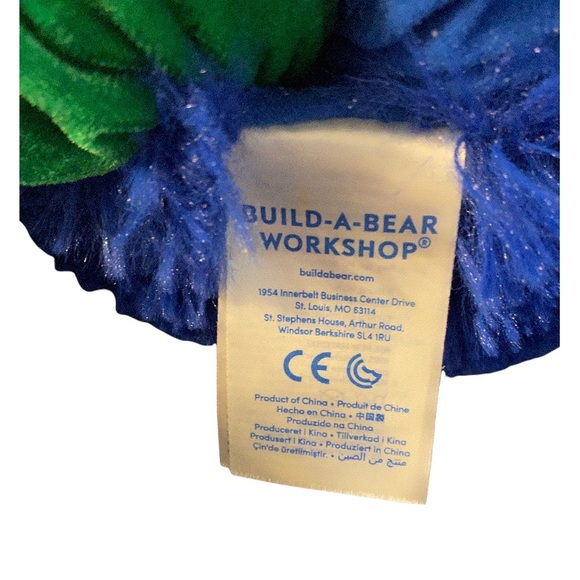 Build A Bear Blue Mixter Monster Plush Interchangeable Arms & Legs BABW Sound - Picture 4 of 4